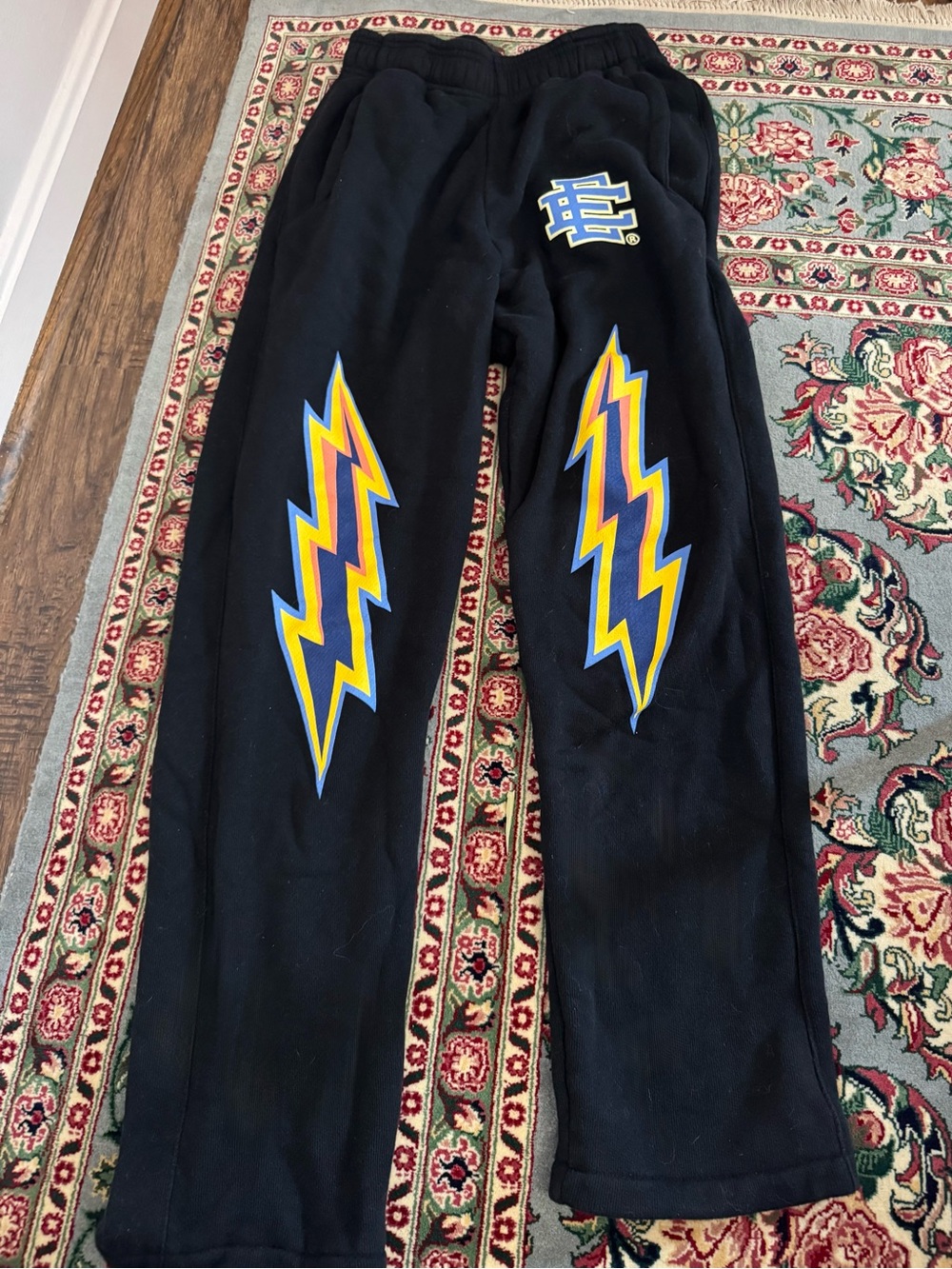 Eric Emanuel EE Lightning Bolt Sweatpants M